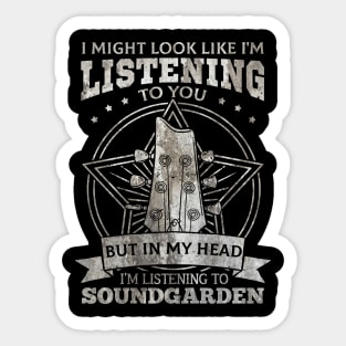 SoundGarden Sticker